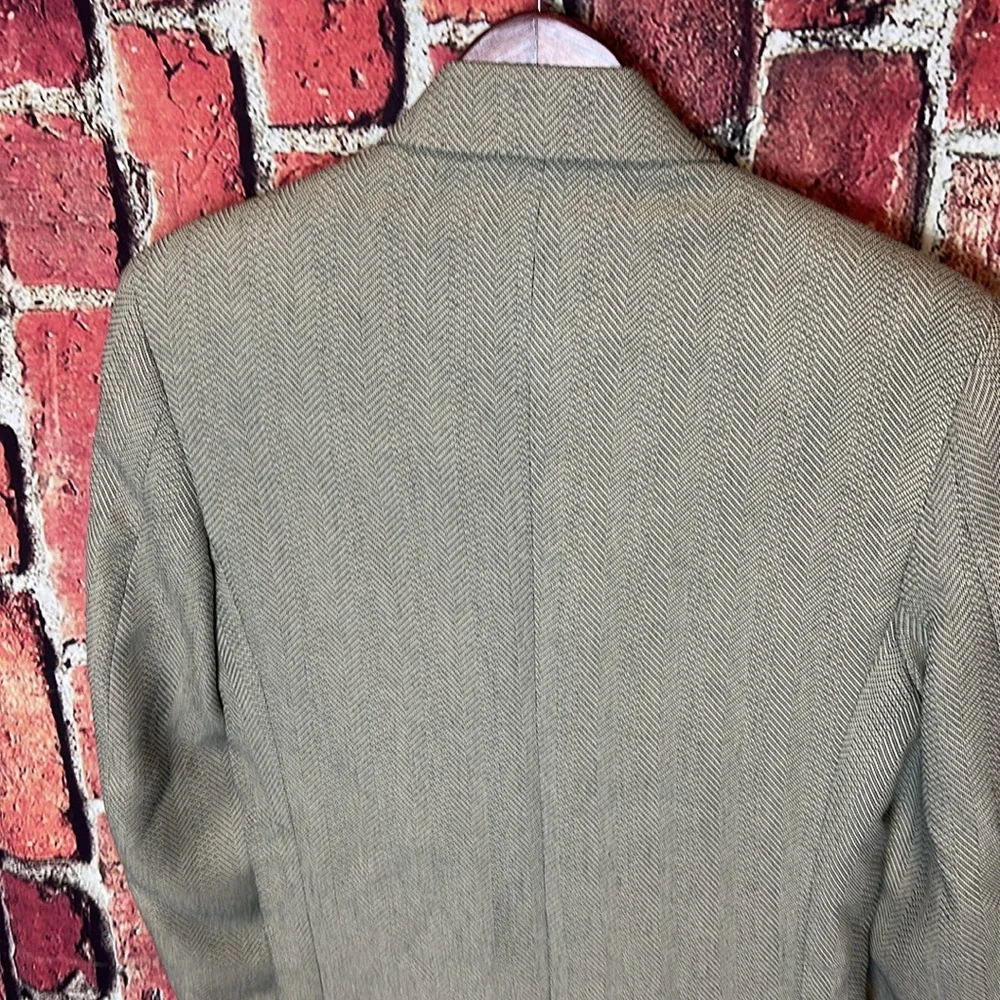 Christian Dior Collection Herringbone Women’s Blazer Size 14